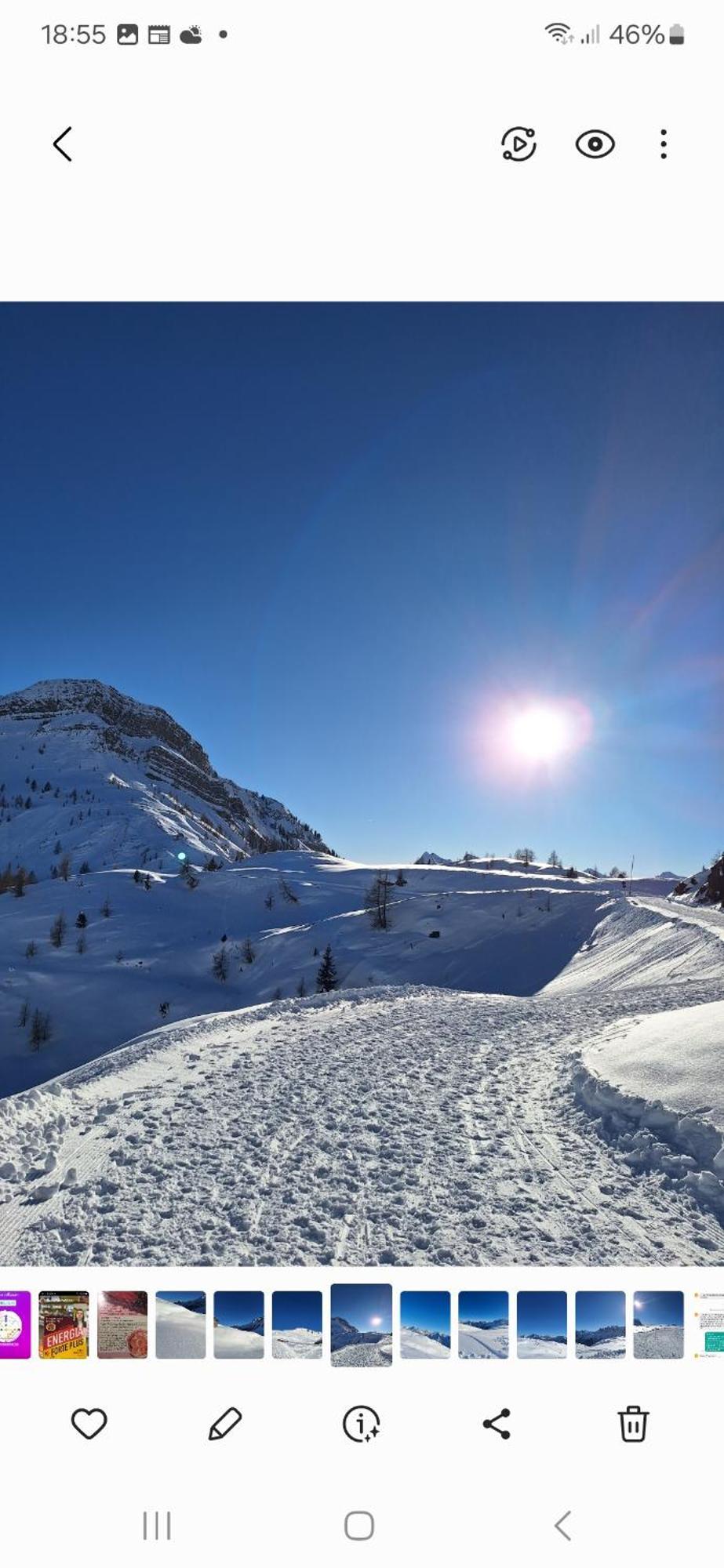 Apartmán Cesa De Conesel Colle Santa Lucia Exteriér fotografie