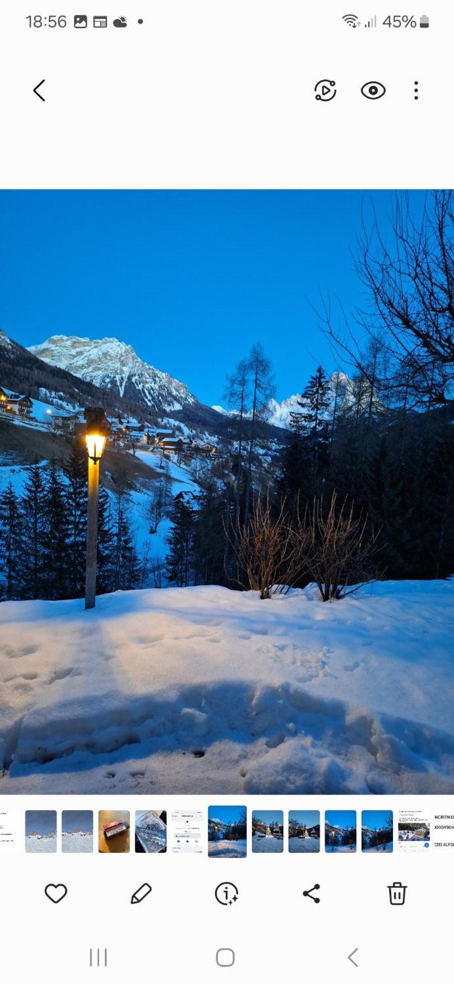Apartmán Cesa De Conesel Colle Santa Lucia Exteriér fotografie